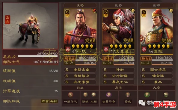 孙尚香凌统吴骑T0：新版本强势崛起，玩家热议战斗策略与搭配技巧
